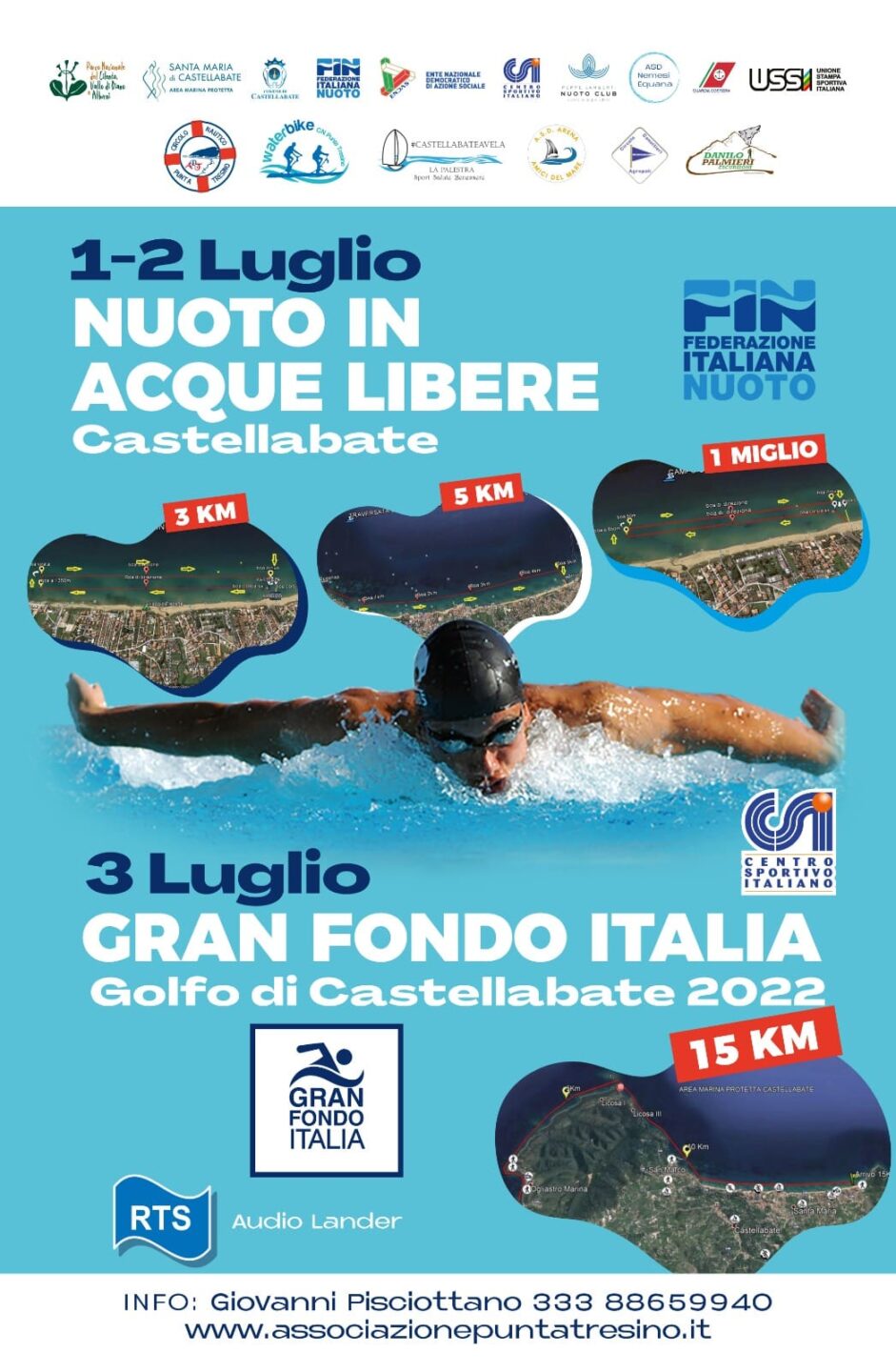 Castellabate SA Gran Fondo Italia Circuito Di Nuoto In Acque Libere