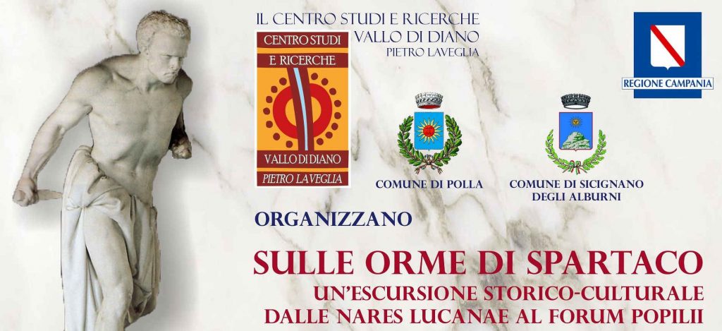 Escursione storico-culturale “Sulle orme di Spartaco” tra Sicignano, Polla e Caggiano SPARTACO 1024x469 - Escursione storico-culturale “Sulle orme di Spartaco” tra Sicignano, Polla e Caggiano