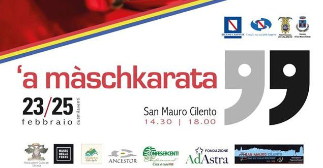 San Mauro Cilento, A Màschkarata - dal 23 al 25 Febbraio 2020 ama - San Mauro Cilento, A Màschkarata - dal 23 al 25 Febbraio 2020