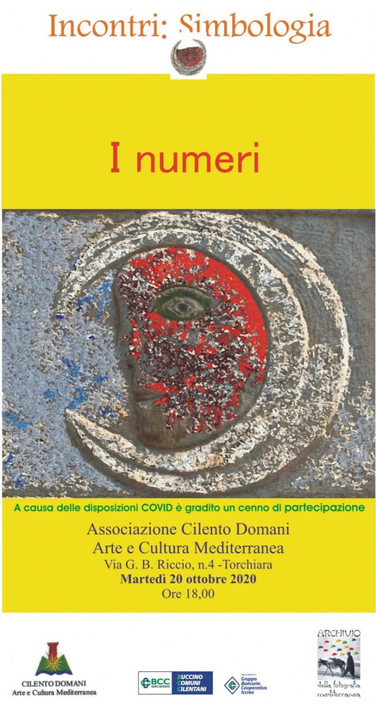 Associazione Cilento Domani Arte e Cultura Mediterranea, serie di incontri sulla Simbologia, Torchiara - 15 Ottobre 2020 15102020 simbologia locandina 1 770x1440 - Associazione Cilento Domani Arte e Cultura Mediterranea, serie di incontri sulla Simbologia, Torchiara - 15 Ottobre 2020