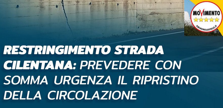 Sen. Castiello: "Traffico Cilentana intralciato da restringimento di carreggiata in piena estate ?" STRADA - Sen. Castiello: "Traffico Cilentana intralciato da restringimento di carreggiata in piena estate ?"