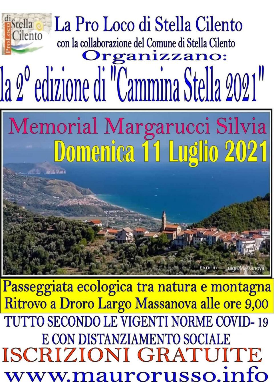 Stella Cilento, 2° Cammina Stella Memorial Silvia Margarucci 2021 Cammina Stella Memorial Margarucci Silvia 2021 Stella Cilento passeggiata Locandina 960x1339 - Stella Cilento, 2° Cammina Stella Memorial Silvia Margarucci 2021