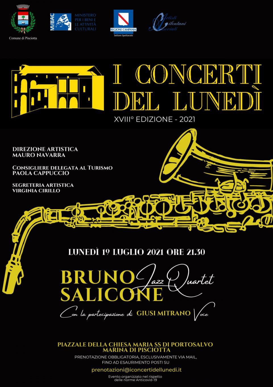 Pisciotta, "I concerti del lunedì" - 19/7/21 Concerti Lunedi 2021 Marina di Pisciotta Cilento Mauro Navarra Locandina 2 960x1358 - Pisciotta, "I concerti del lunedì" - 19/7/21