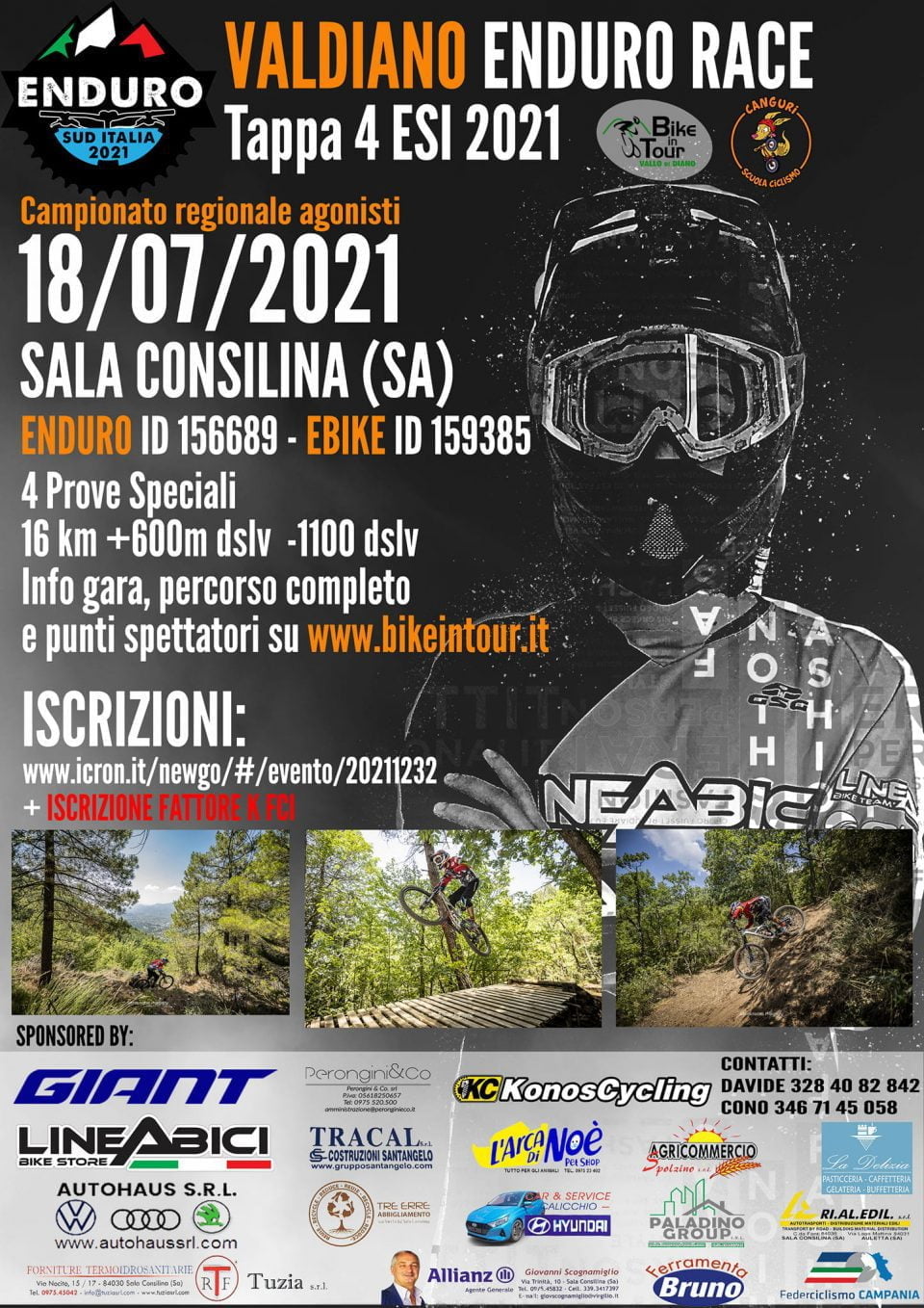 Sala Consilina, Valdiano Enduro Race - 21/7/21 Valdiano Enduro Race 2021 Sala Consilina Cilento Locandina Programma 960x1358 - Sala Consilina, Valdiano Enduro Race - 21/7/21