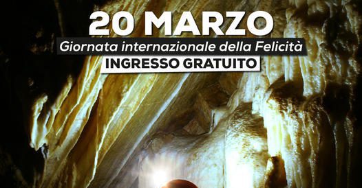Grotte di Pertosa Auletta, apertura gratuita – domenica 20/3/22