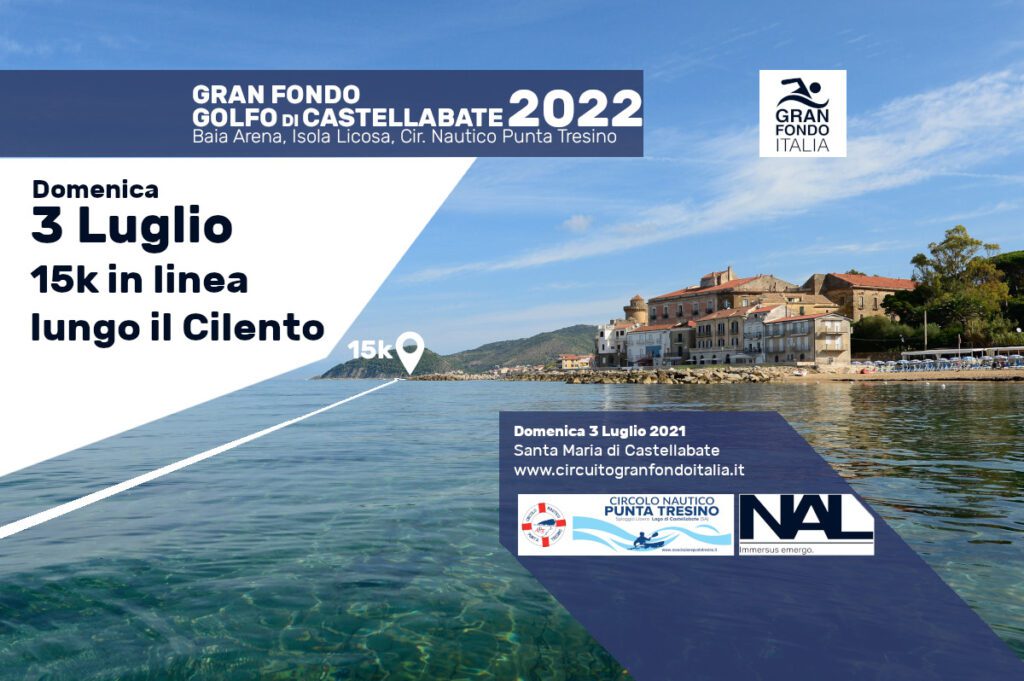 Castellabate (SA), Gran Fondo Italia circuito di nuoto in acque libere, 3 luglio 2022