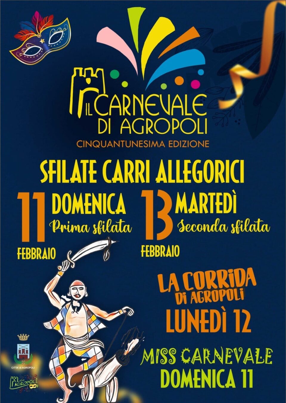 Agropoli, the magic of Carnival 2024 is renewed - www.cilentano.it